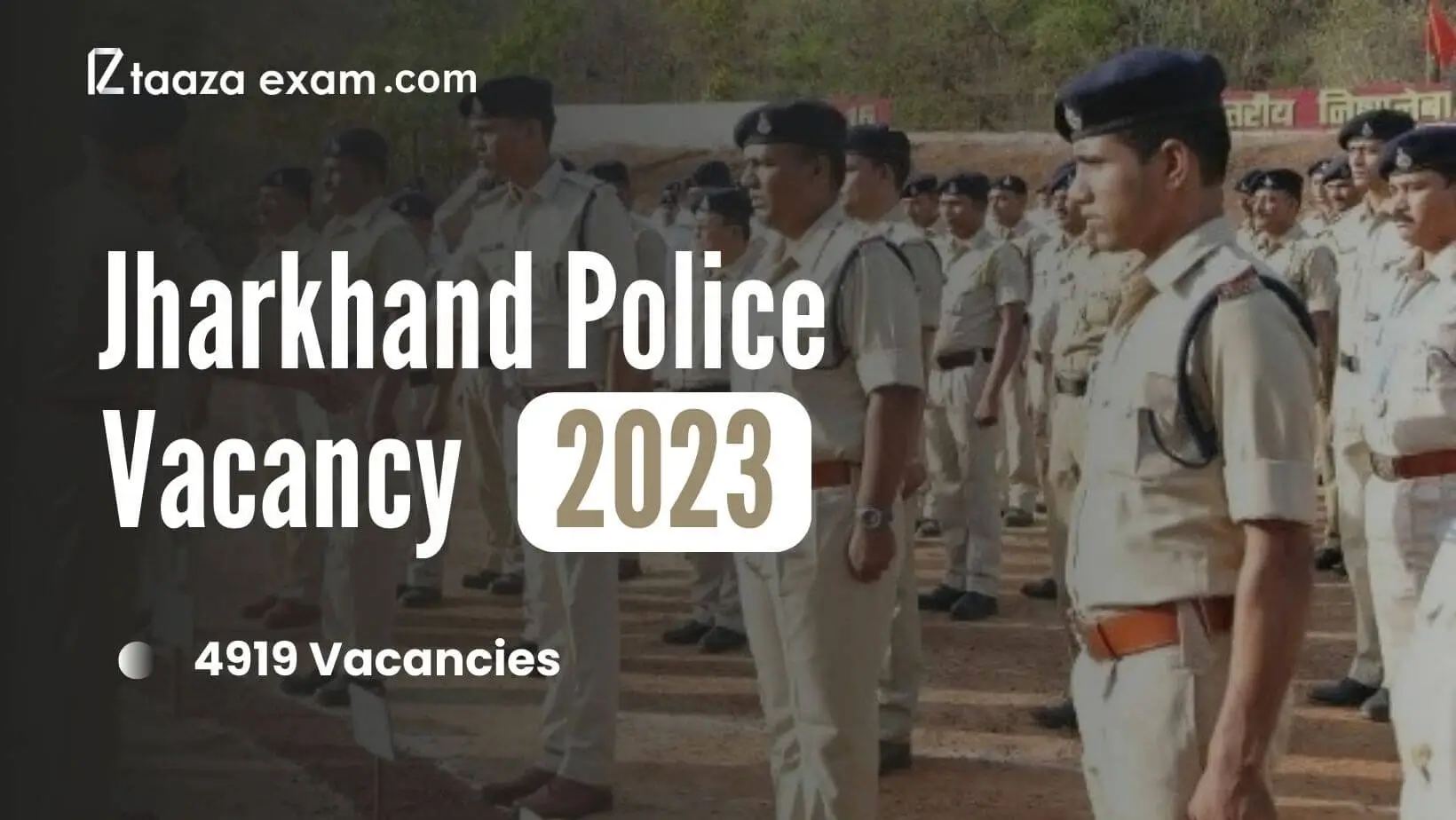 jharkhand police vacancy 2023 Notification, Job Profile, Sallary, Exam Syllabus, Education and Age Eligibility